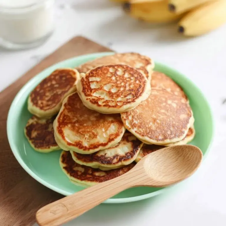 Baby Banana Pancakes