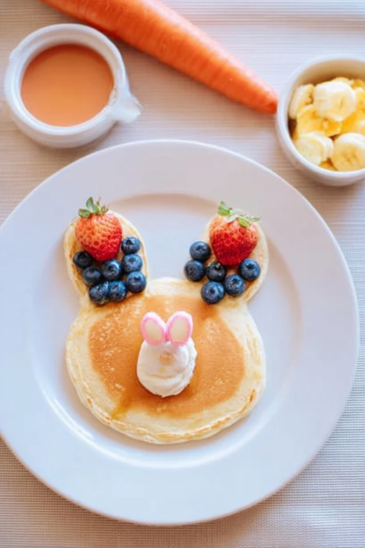 Bunny Butt Pancakes
