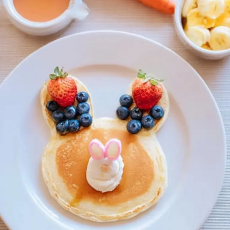 Bunny Butt Pancakes