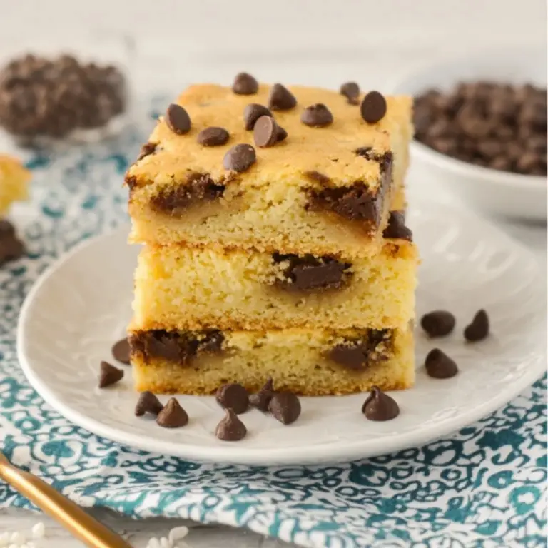 Cake Mix Chocolate Chip Cookie Bars