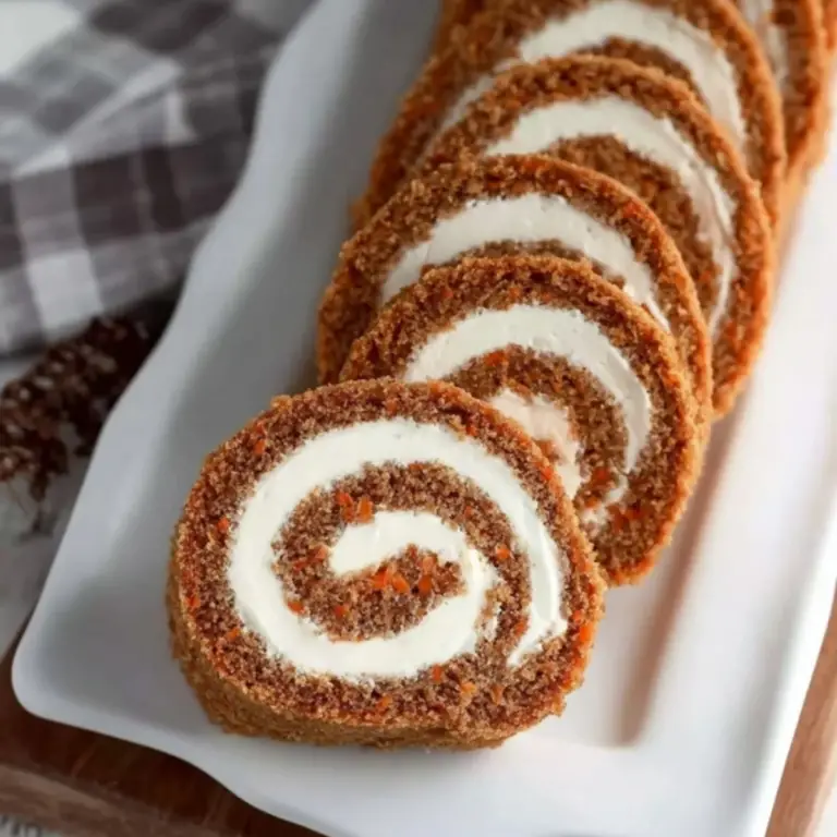 Carrot Cake Roll
