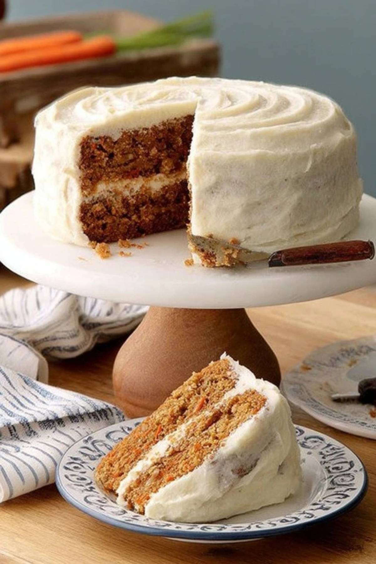 Carrot Cake with Cream Cheese Frosting
