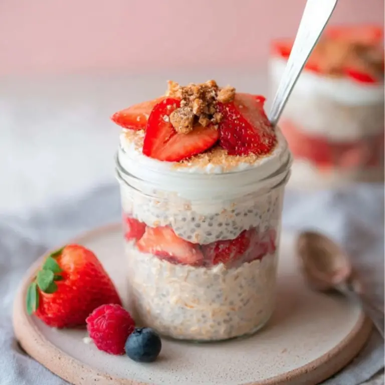 Cheesecake Overnight Oats