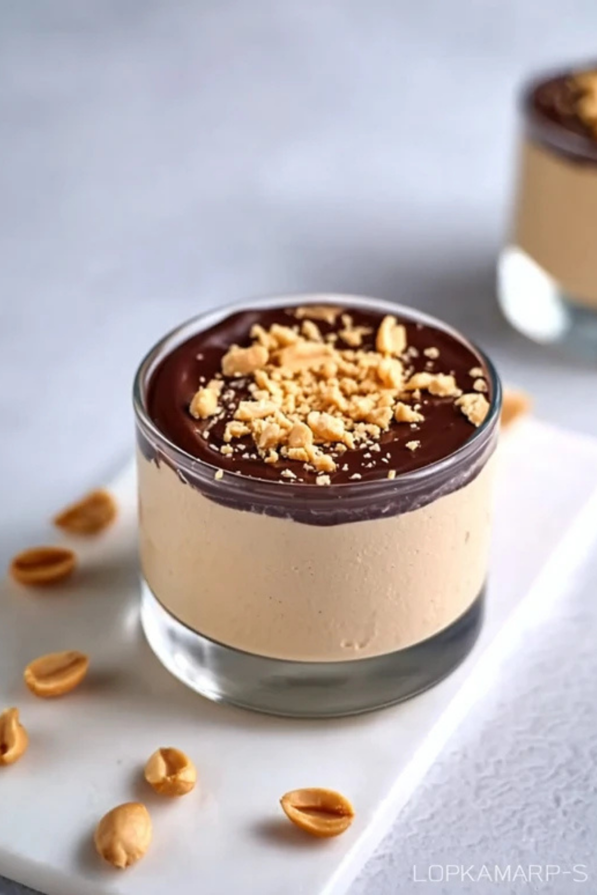 Cottage Cheese Peanut Butter Mousse