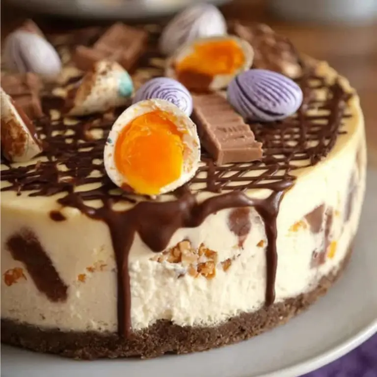 Creme Egg Cheesecake
