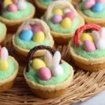 Easter Basket Cookie Cups