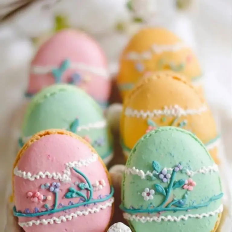 Easter Egg Macarons