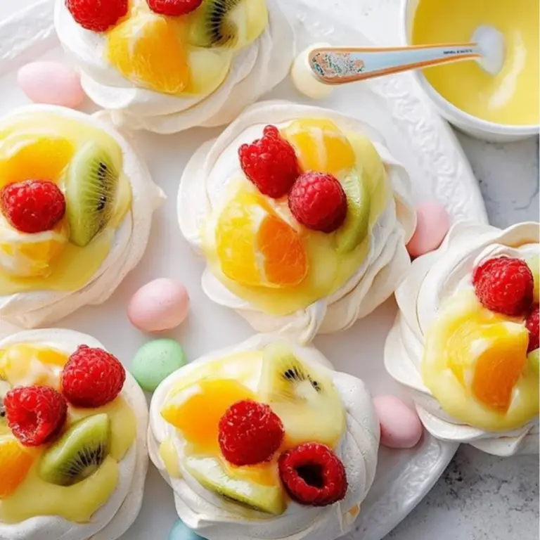 Easter Meringue Cups