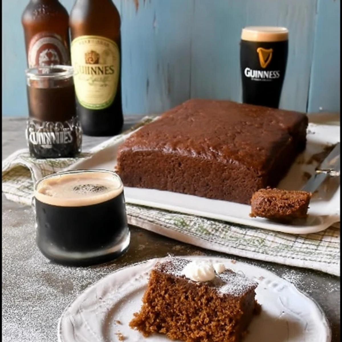 Guinness Stout Gingerbread Cake
