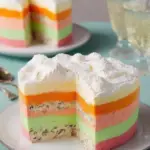Layered Sherbet Dessert