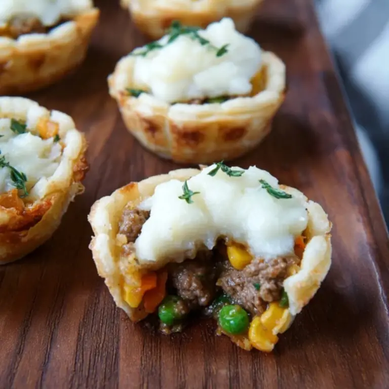 Mini Shepherd’s Pie Bites