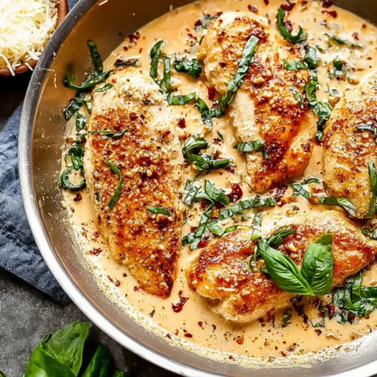 PARMESAN BASIL CHICKEN
