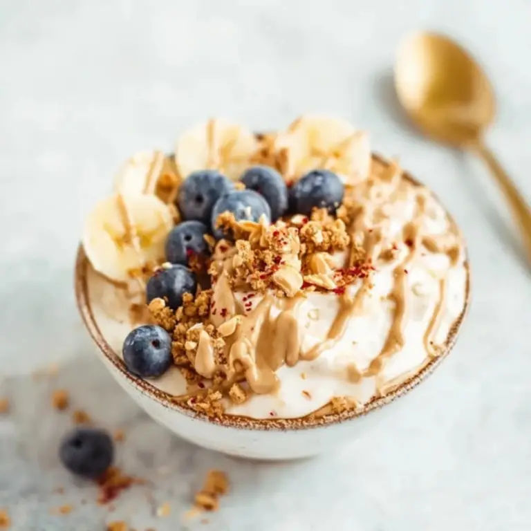 Peanut Butter Yogurt Bowl