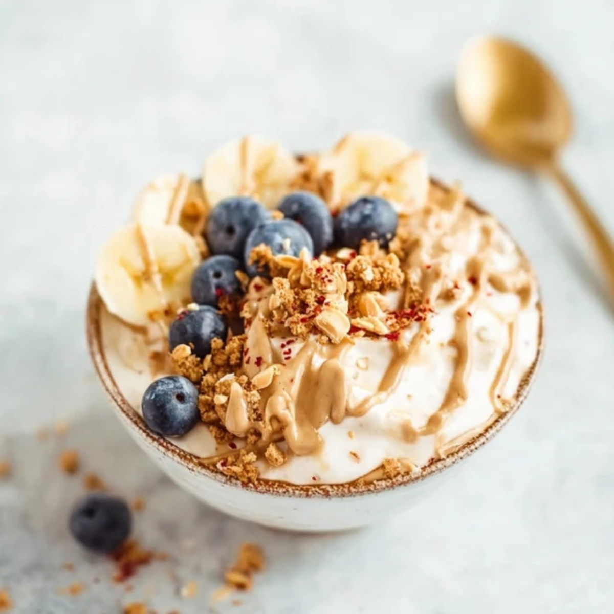 Peanut Butter Yogurt Bowl