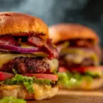 Smoked Hamburgers