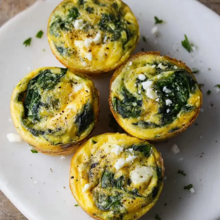 Spinach Egg Muffins