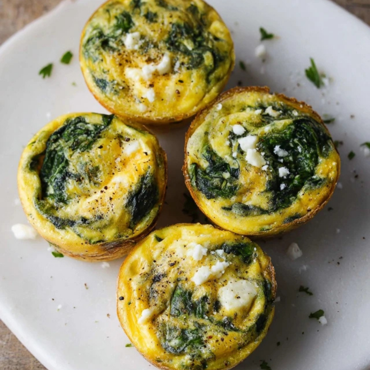Spinach Egg Muffins