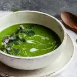 Spinach Soup with Mint