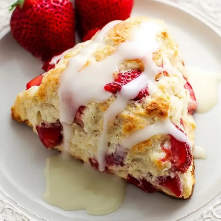 Strawberries and Cream Scones