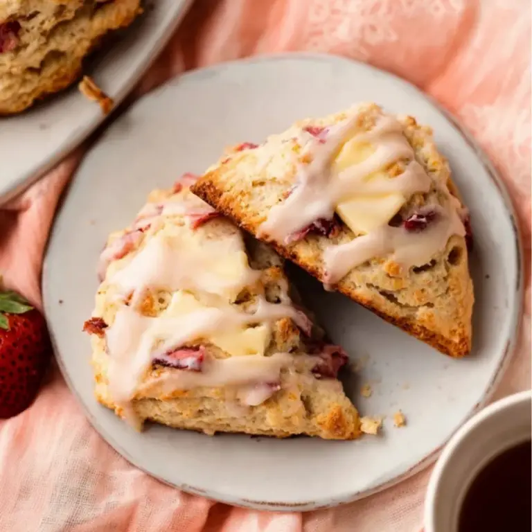 Strawberry Buttermilk Scones