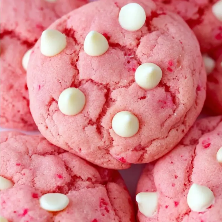 Strawberry Cake Cookies