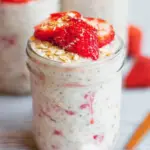 Strawberry Cheesecake Overnight Oats