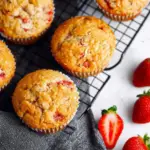 Strawberry Oatmeal Muffins