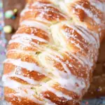 Sweet Glazed Easter Bread