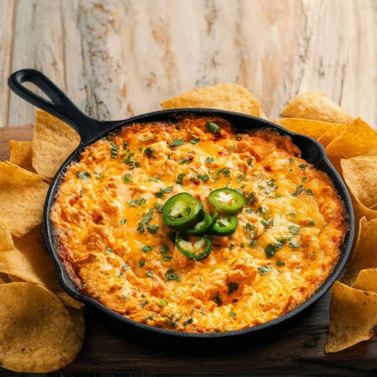 Traeger Buffalo Chicken Dip