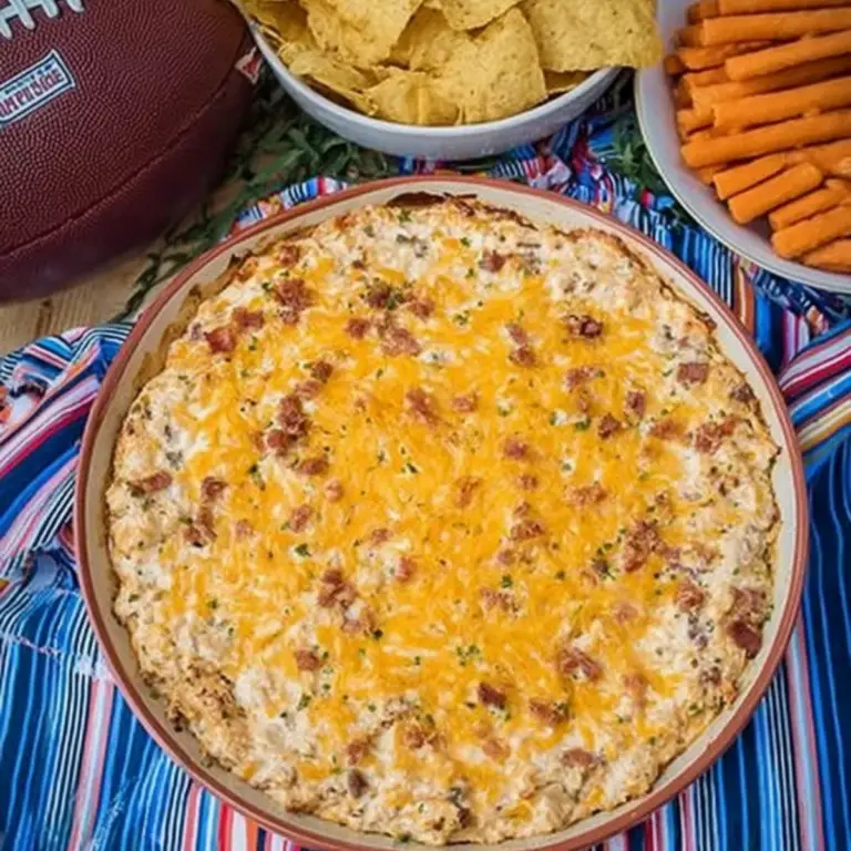 Warm Crack Chicken Dip