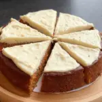 Air Fryer Carrot Cake recipe with moist texture and fresh carrots