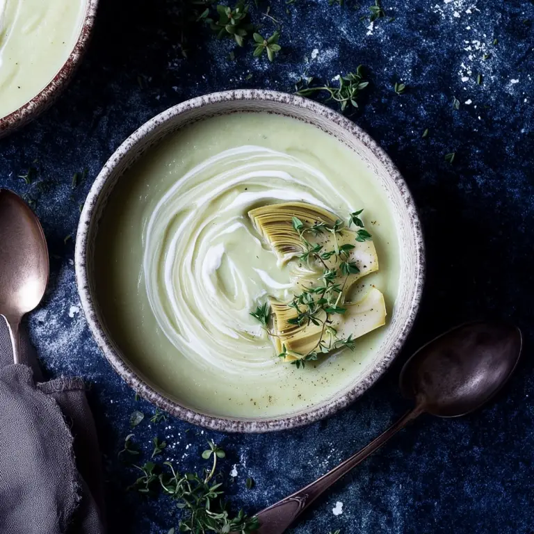 Artichoke Soup – Creamy & Delicious Recipe