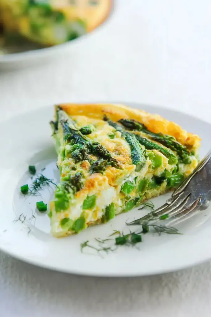 Asparagus Frittata with Goat Cheese recipe