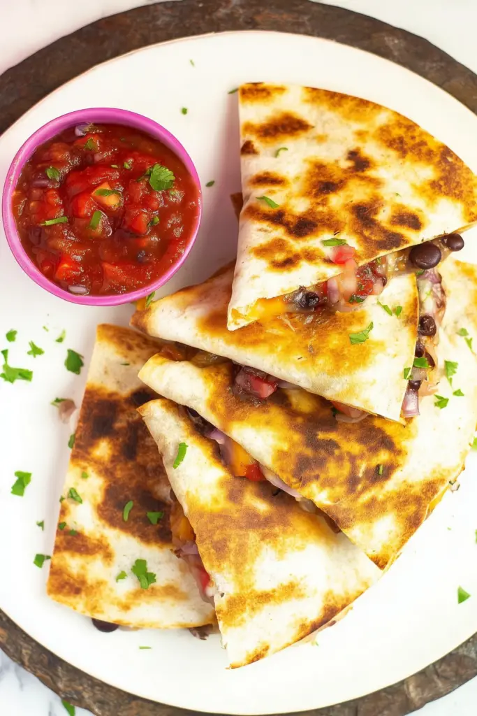 Black Bean Quesadillas – Healthy, Delicious, and Easy Recipe
