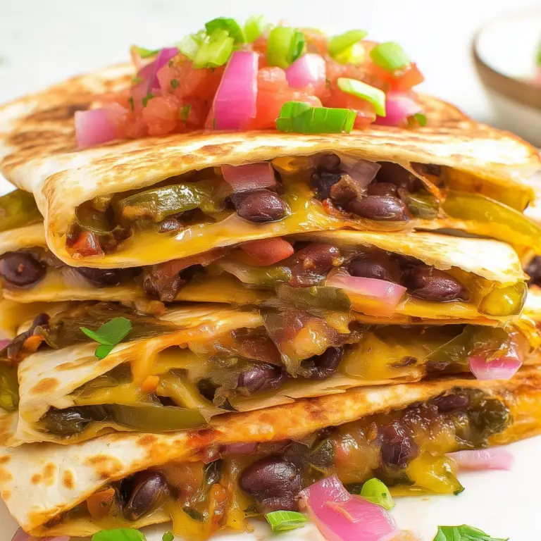 Black Bean Quesadillas – Healthy, Delicious, and Easy Recipe