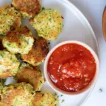 Broccoli and Cauliflower Vegetable Nuggets crispy healthy snack
