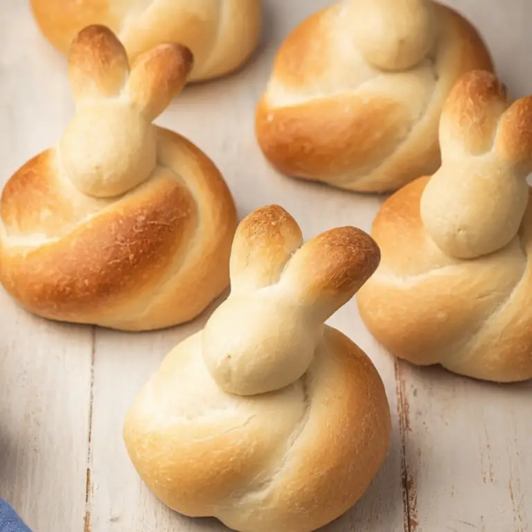 Bunny Buns recipe – adorable Easter bread rolls