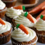 Carrot Cupcakes with Cream Cheese Frosting