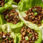 Chicken lettuce wraps recipe with lean protein and fresh veggies