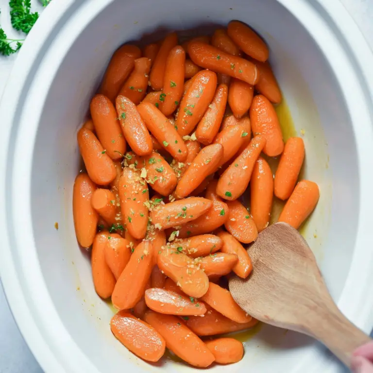 Crockpot Glazed Carrots recipe