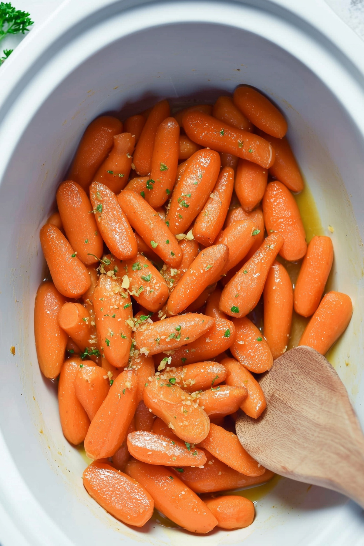 Crockpot Glazed Carrots recipe