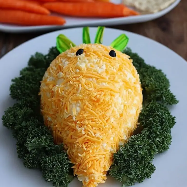 Easter Carrot Cheese Ball - Fun and Festive Easter Snack
