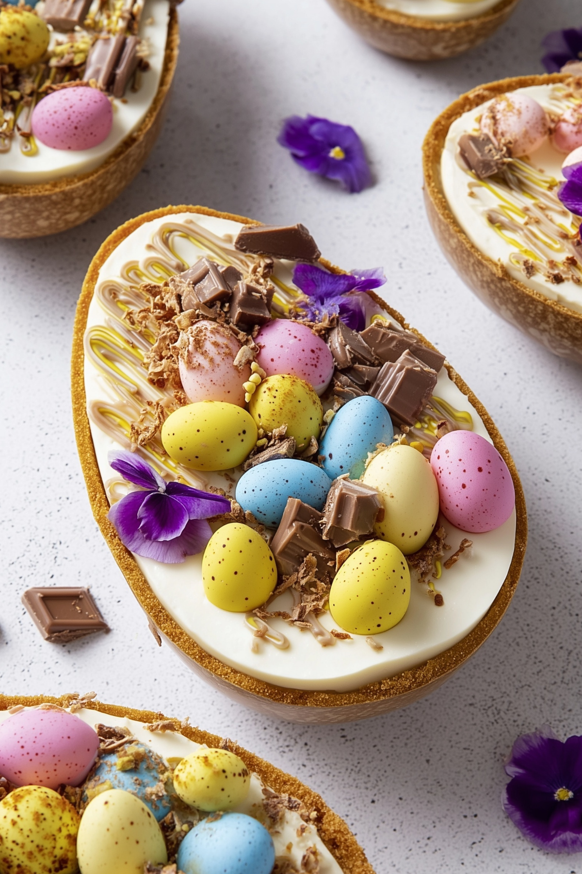 Easter Egg Cheesecake