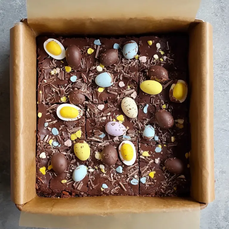 Fudgy Cadbury Egg Brownies – Best Gooey Recipe