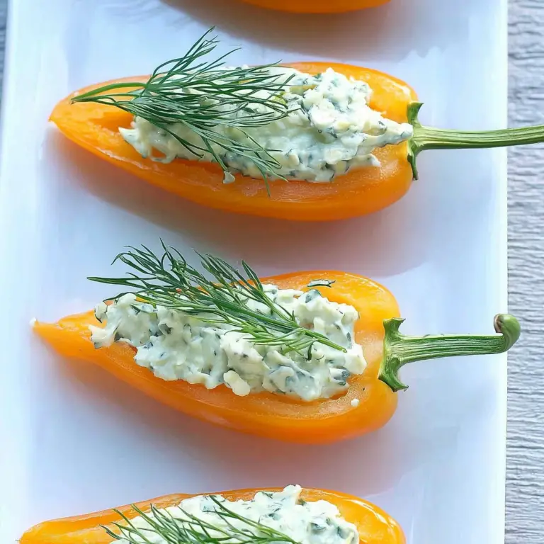 Mini ‘Carrot’ Peppers – Easy and Fun Appetizer Recipe