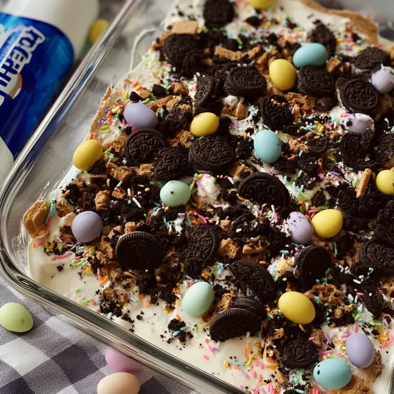 No Bake Dirt Cake Casserole – Easy, Fun Dessert