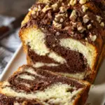 Nutella Swirl Bread with rich chocolate-hazelnut swirls