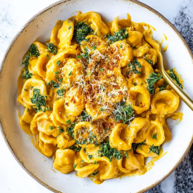 Orecchiette Pasta with Carrot Miso Sauce – Creamy Delight