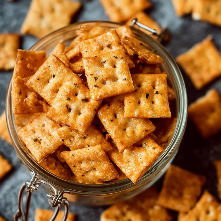 Sourdough Cheese Crackers – Easy & Delicious Recipe