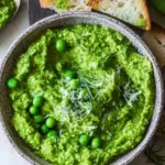 Spring Pea Pesto recipe – healthy, vibrant green pesto with peas and herbs